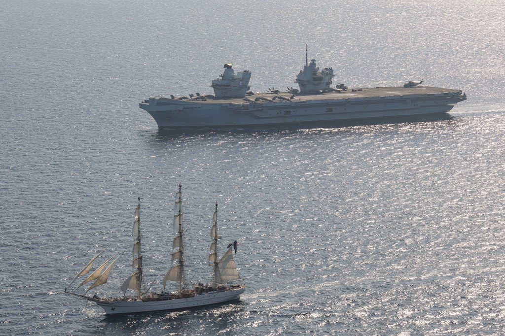 portaaviones, HMS Queen Elizabeth, Royal Navy, Reino Unido, buque de guerra